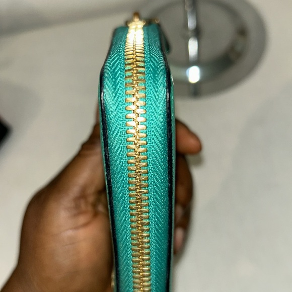 MCM Long zippy green wallet - Picture 6 of 14